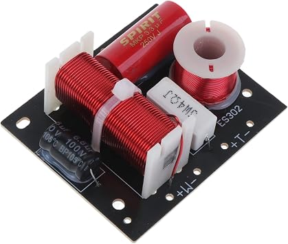 2 Way Frequency Splitter Module Treble Bass Hi-Fi Crossover Filter Splitter Board for Subwoofer Crossover