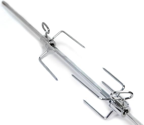 Broil King 50502 Rotisserie Heavy Duty Forks Chrome (2 Pcs)