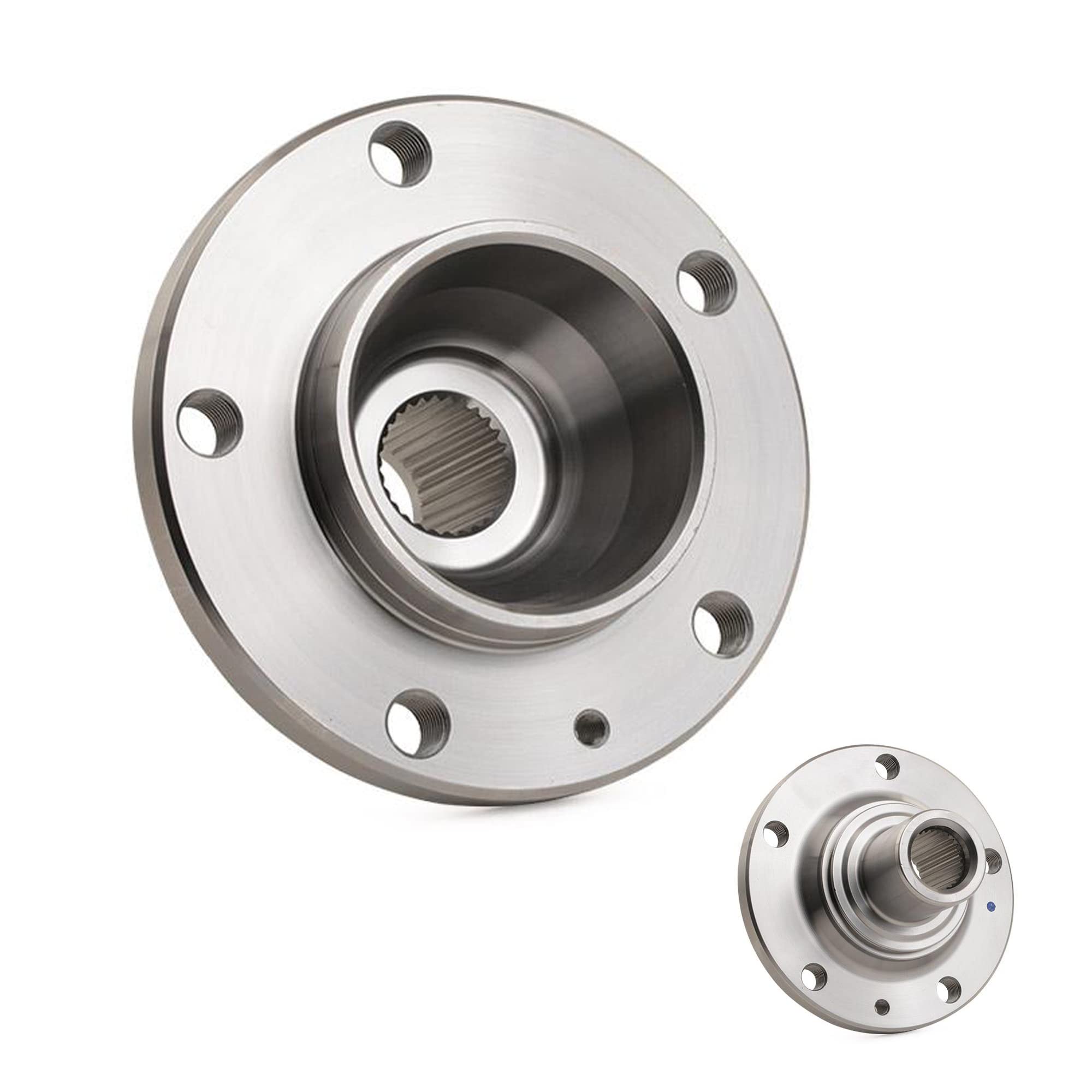 Kit Réparation AVEC Porte Fusée ET Moyeu ET Roulement de Roue Avant Droit 24 mm compatible pour INTERSTAR X70 MOVANO A X70 MASTER II - 7701206740 4403023 9111023