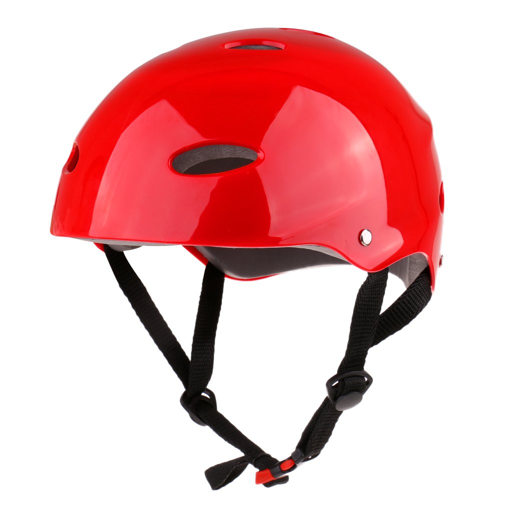 Sport acquatici casco di sicurezza per wakeboard kayak canoa barca surf L arancione