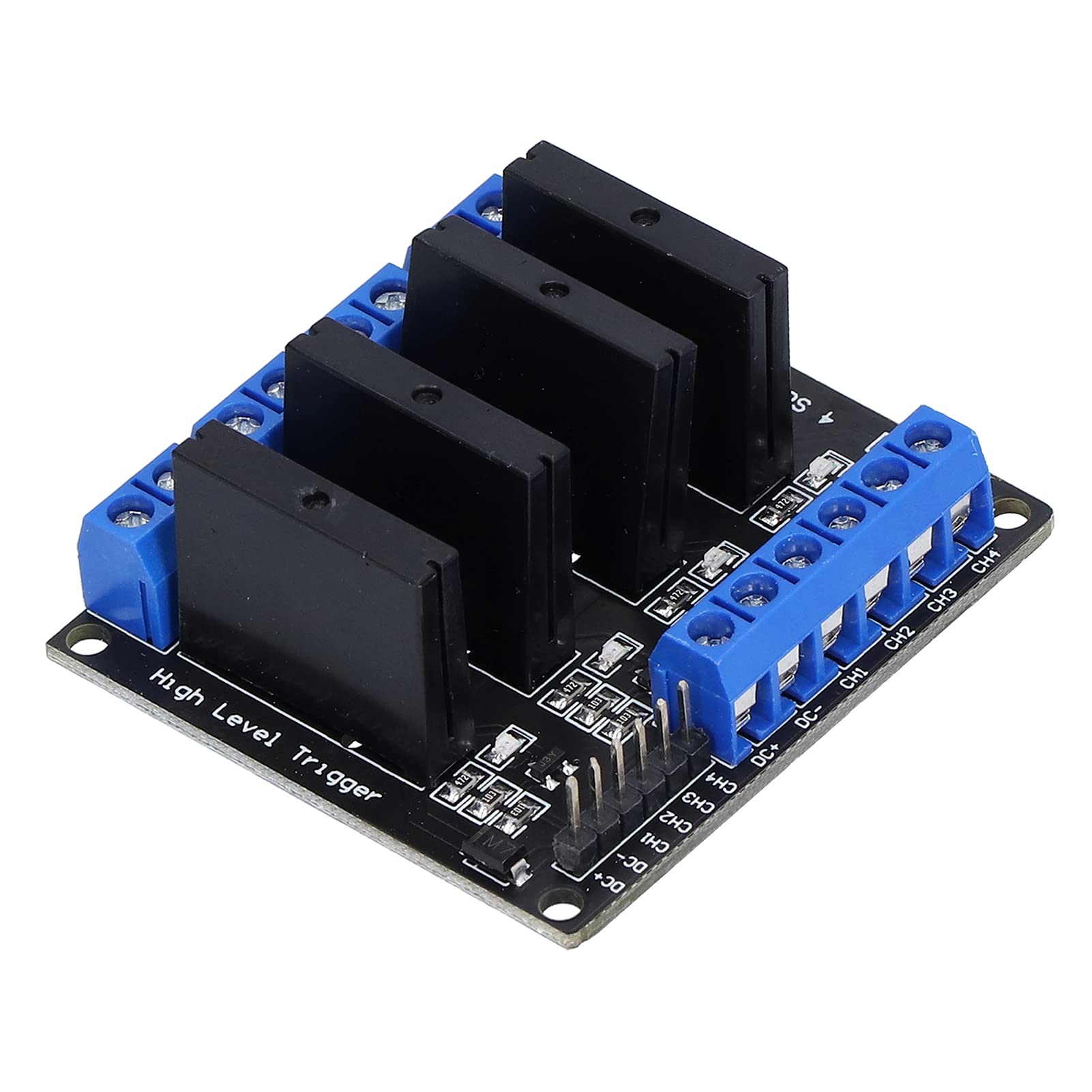 DC Solid State Relay, High Sensitivity Fast Switching 2A 3‑24V SSR Module with Fuse for Power Supply-image-9
