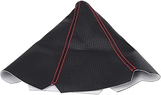 Botão de mudança de marchas tampa de proteção contra poeira Bota de botão de mudança de marchas, capa de botão de mudança de marchas estilo fibra de carbono, polaina de marchas universal