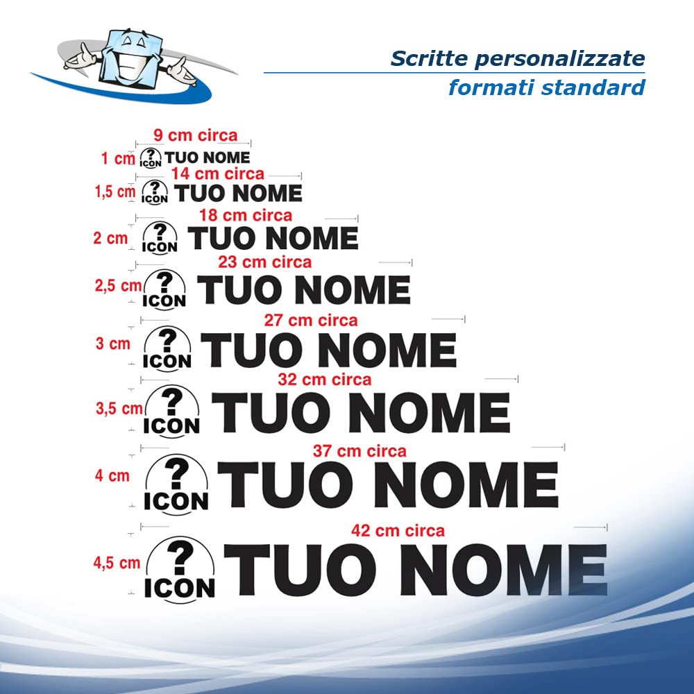 2 Adesivi Social Media Personalizzati - Scritte Con Nome E Icona Per Auto Moto Bici - Foto 4