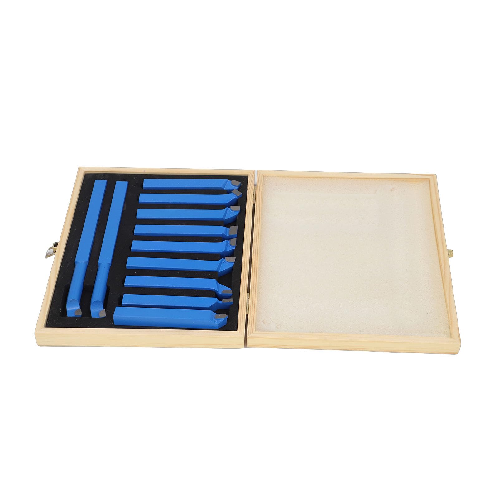 GOTOTOP 11Pcs Herramienta de Torneado 12 * 12mm Conjunto de Herramientas de Torneado de Corte de Soldadura y Fresado