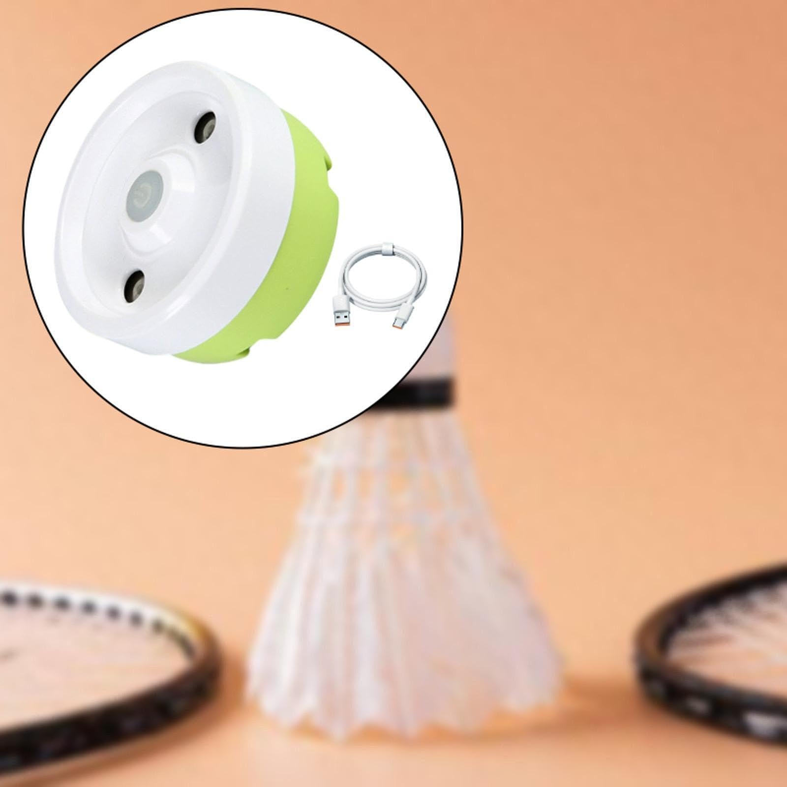 QSTDGVPW Badminton Ball Steamer Badminton Shuttlecock Humidifier Practical Multifunctional Match Portable Birdie Storage Tube Cover, White Green