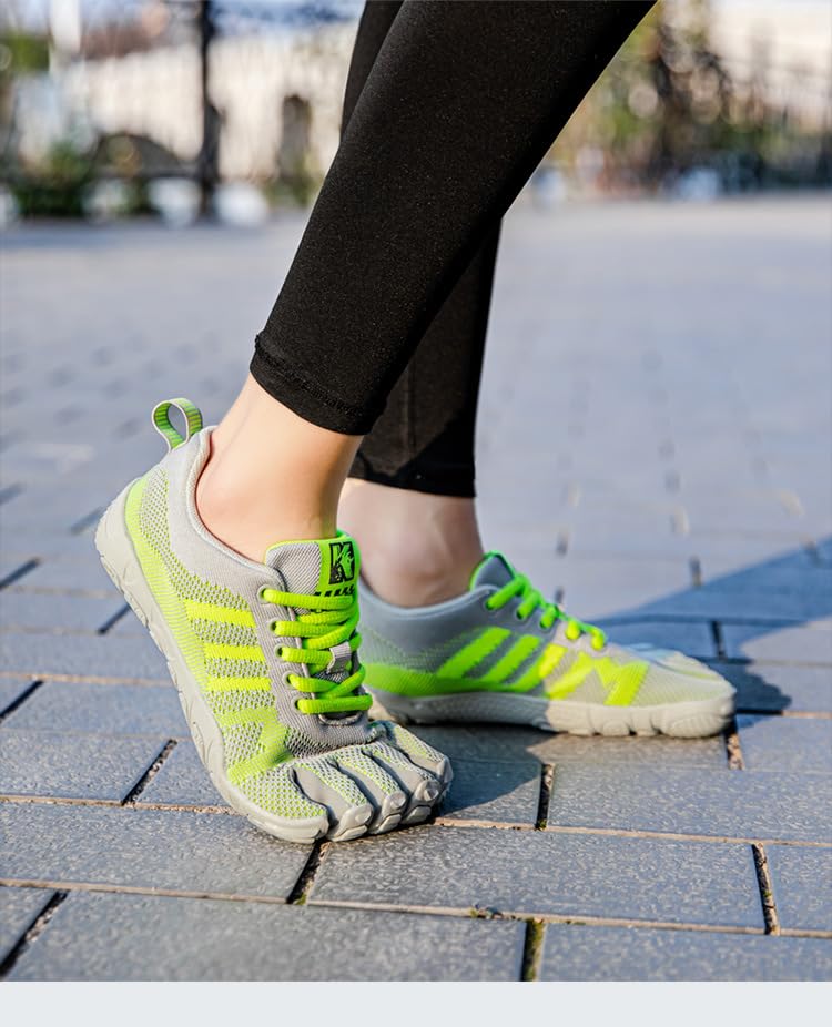 Five-Toe Barefoot Shoes for Men & Women – Minimalist Zero-Drop Sneakers for Running, Hiking, Yoga, Gym, Water Sports & Beach3