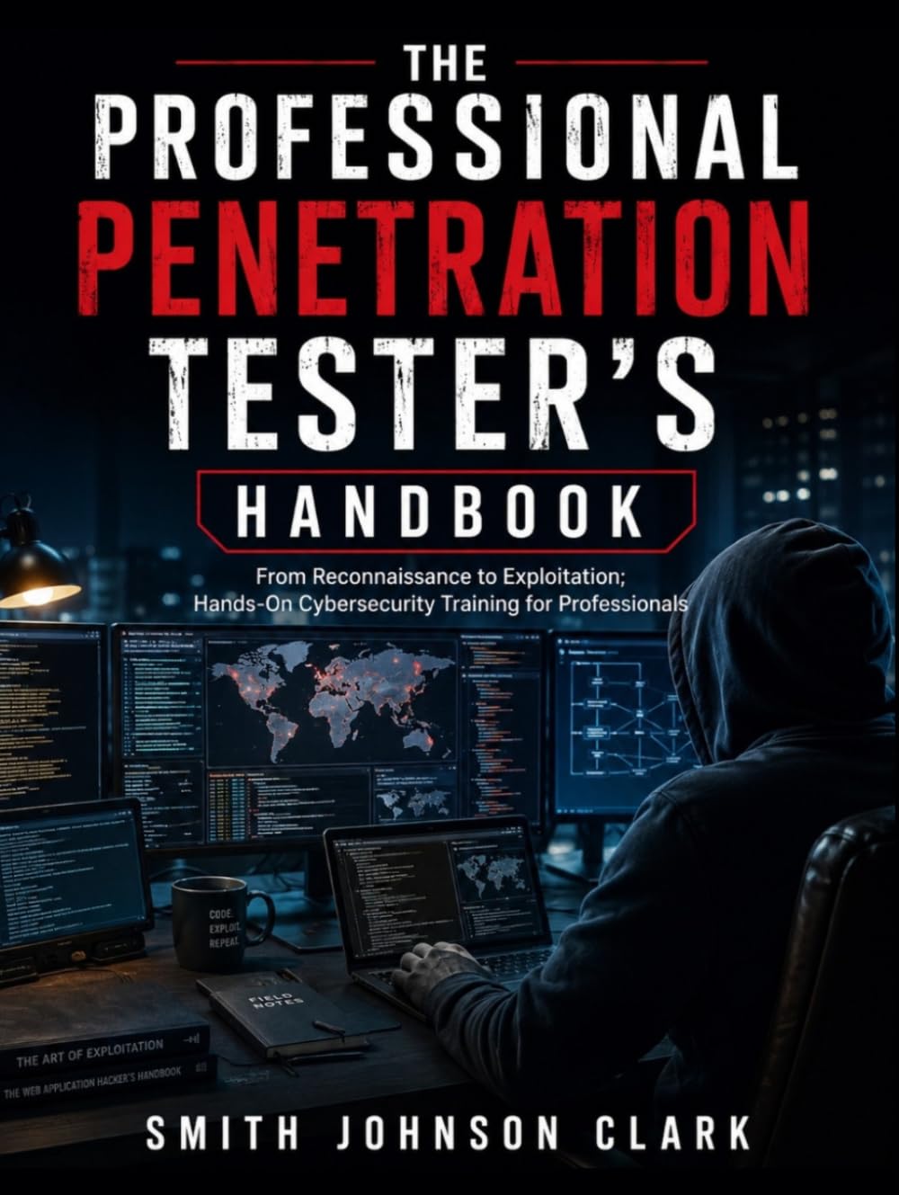 THE PROFESSIONAL PENETRATION TESTER’S HANDBOOK: From Reconnaissance to Exploitation; Hands-On Cybersecurity Training for Professionals