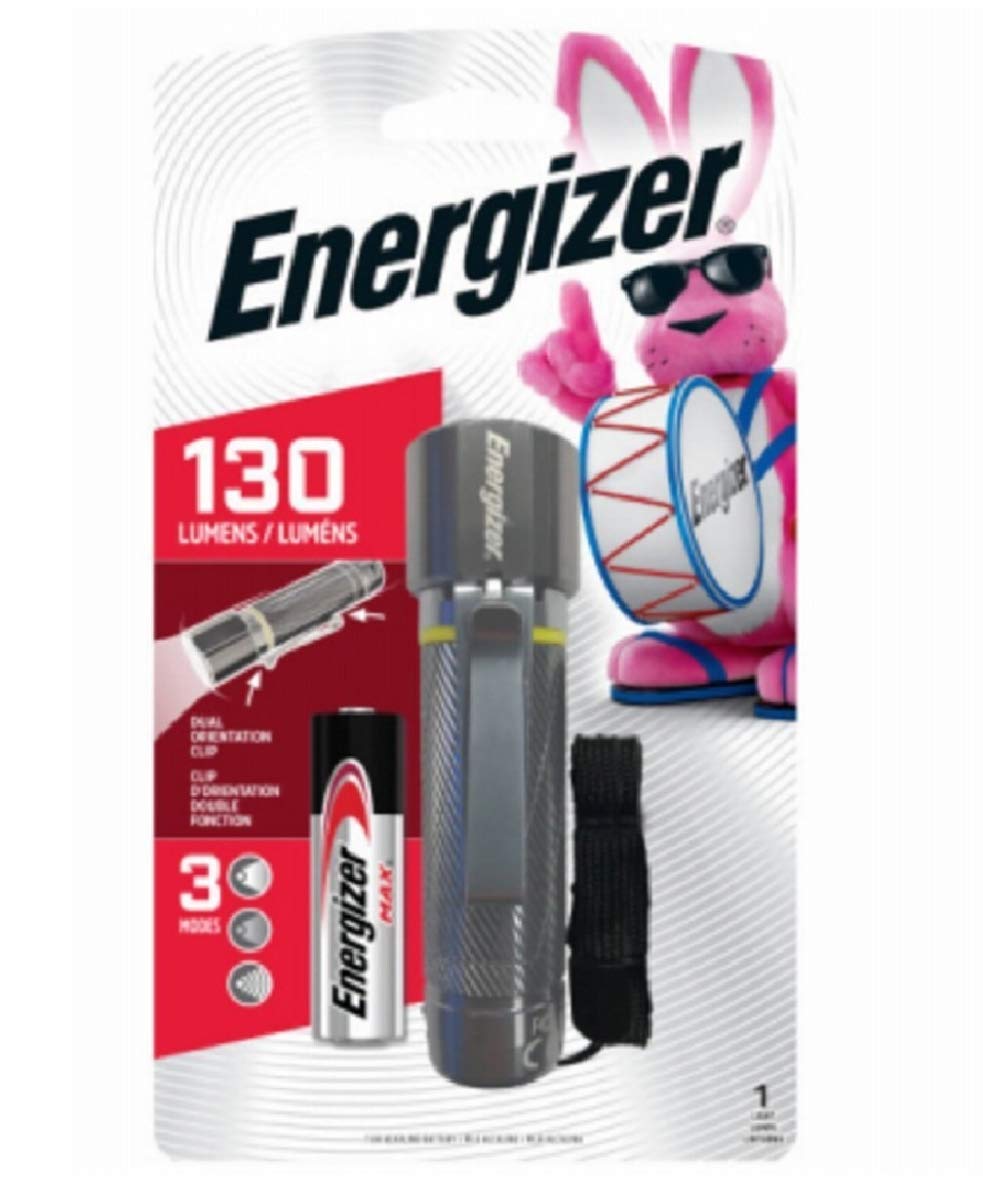 Energizer130+lumens+Gray++LED++Flashlight++AA+Battery