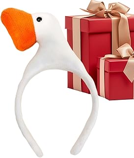 スキンケア用ヘアバンド | 可愛いガチョウのデザインが施されたヘアバンド | スパで顔を洗う時に使用するヘッドバンド - 女性用 パーティー 外出 旅行 スポーツ 誕生日に