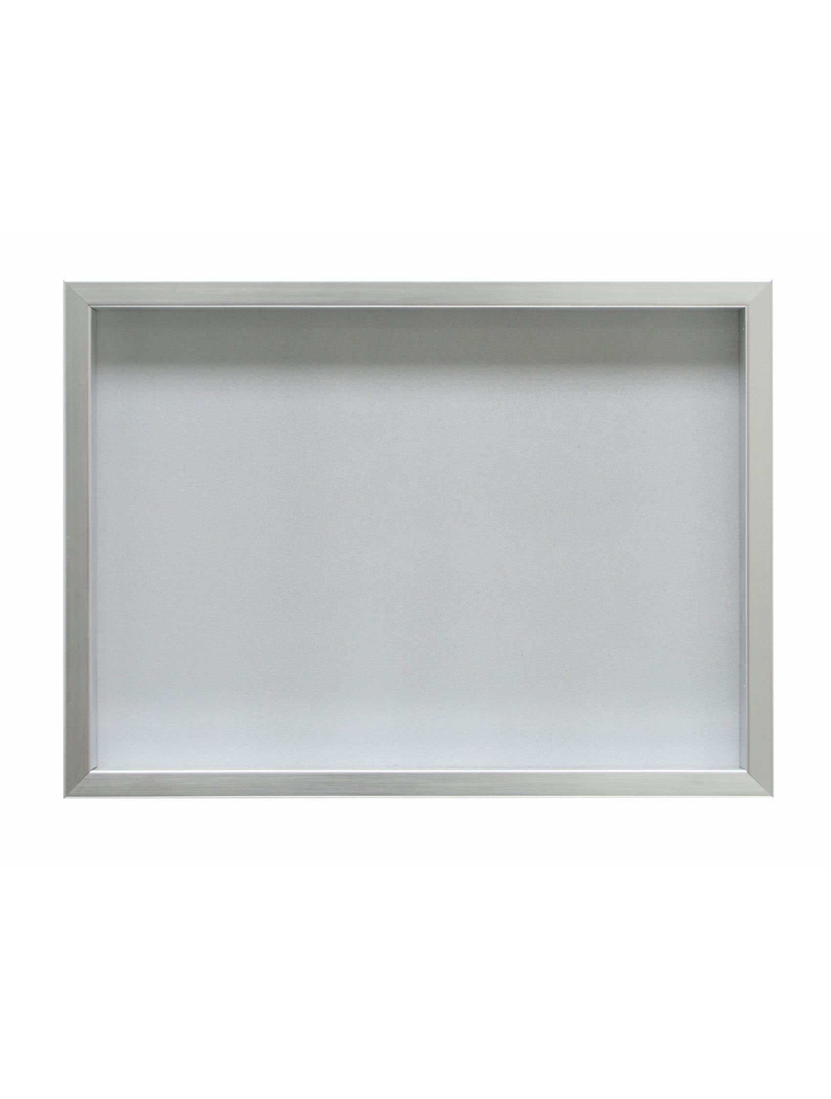Cadre pour toile bois argenté 20x20 cm Deknudt S40TD3 encadrement châssis