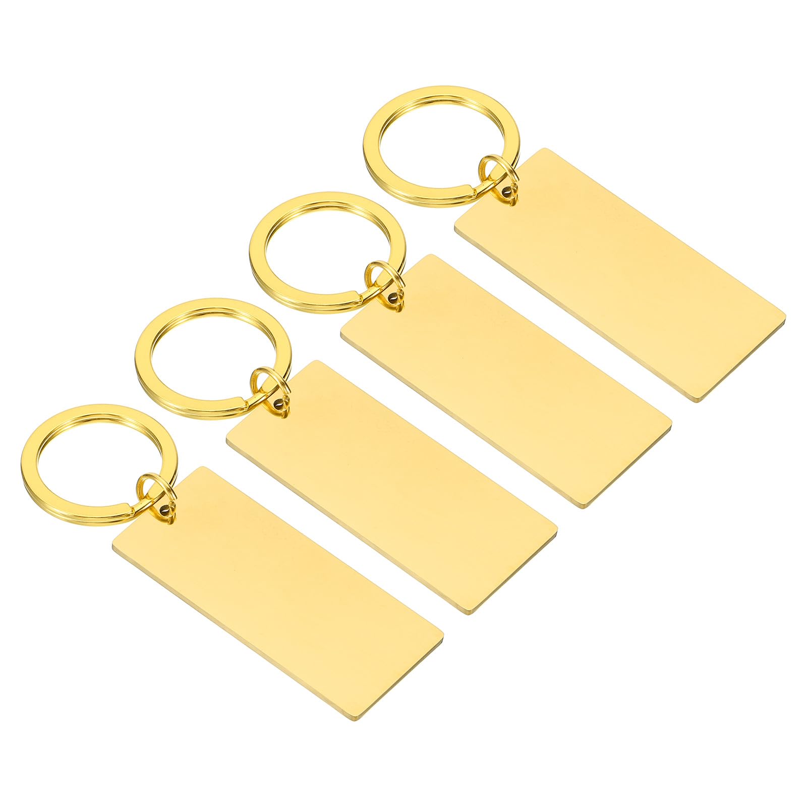 PATIKIL 4Pcs Metal Stamping Blanks