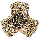 Simms Wading Boot Cleats - 10 Corrosion-Free Fishing Boot Studs, Enhanced Traction and Durability for Wading Boots (HardBite Star)