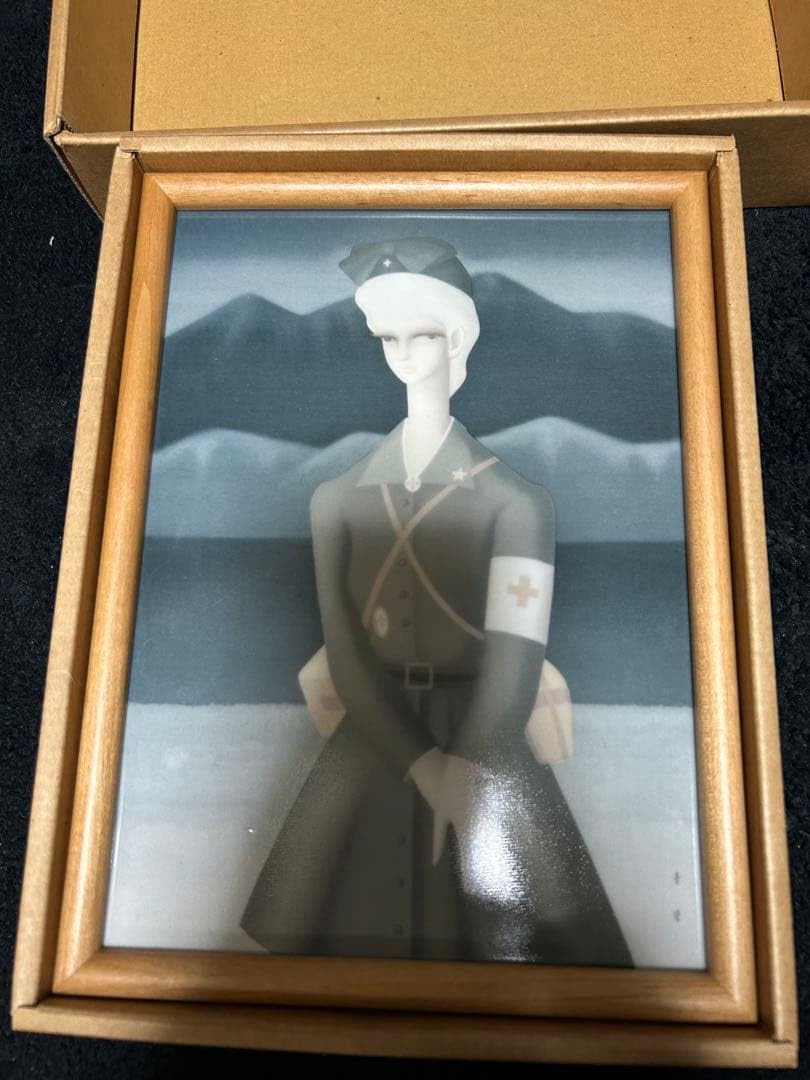 Amazon.co.jp: 東郷青児 陶板画 複製 絵画 : ホビー