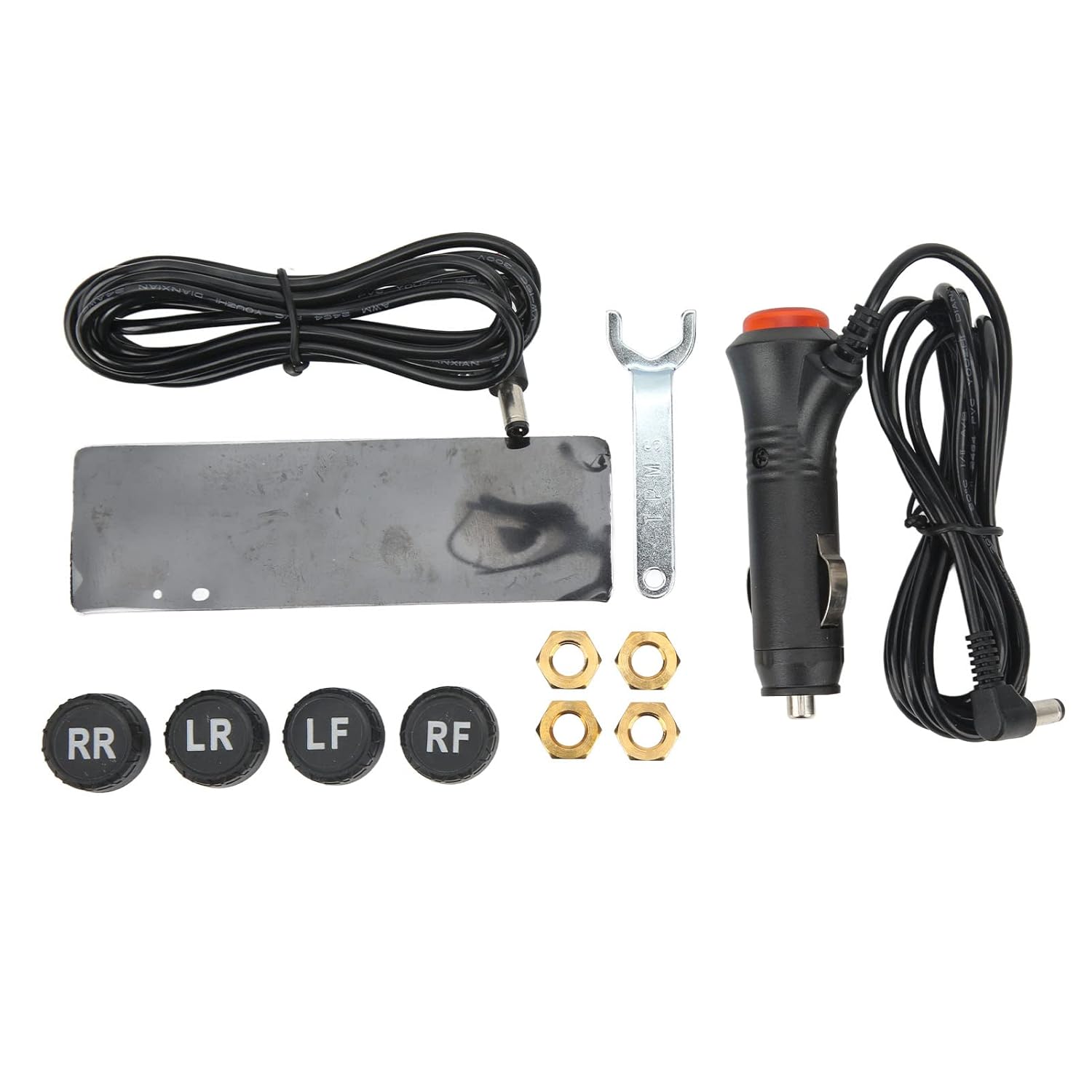 Car HUD Display Tire Pressure Angle Monitoring Overhead Video Players Universal Fit