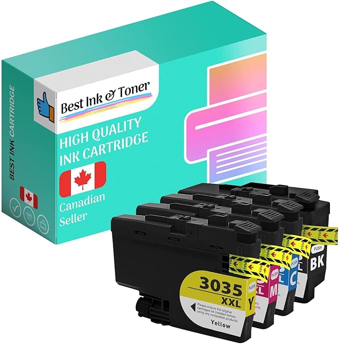 Best Ink Compatible Ink Cartridge Replacement for Brother LC3035 LC