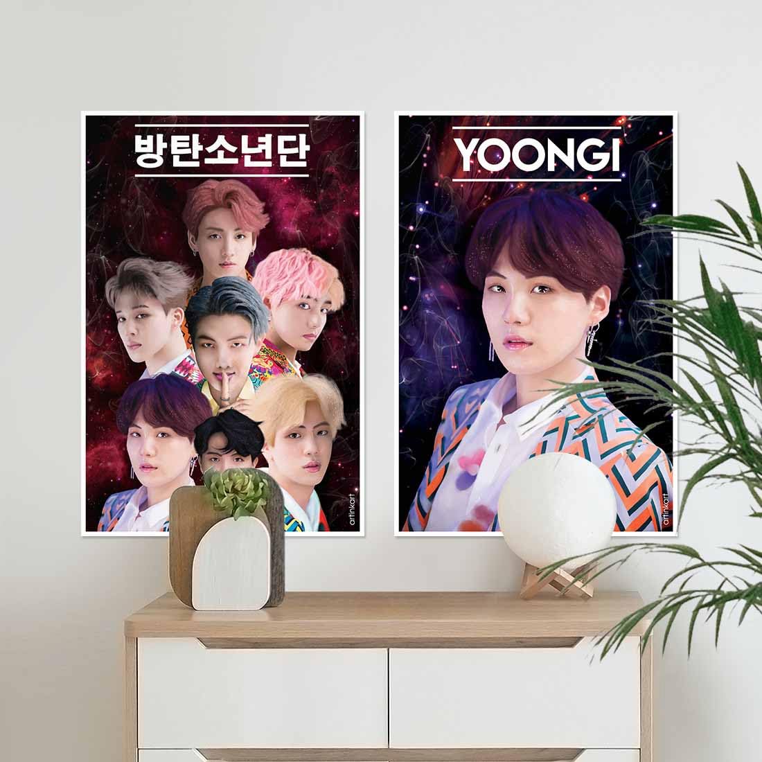 BTS CONCEPT PHOTO BOOK SPECIAL SET ポスター付 BTS Poster Set (54 Pcs) K-Pop Photo Cards for ARMY, Room Décor