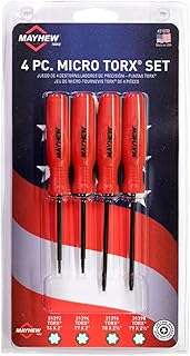 Mayhew MAY31030 Micro Torx Screwdriver Set - 4 Piece