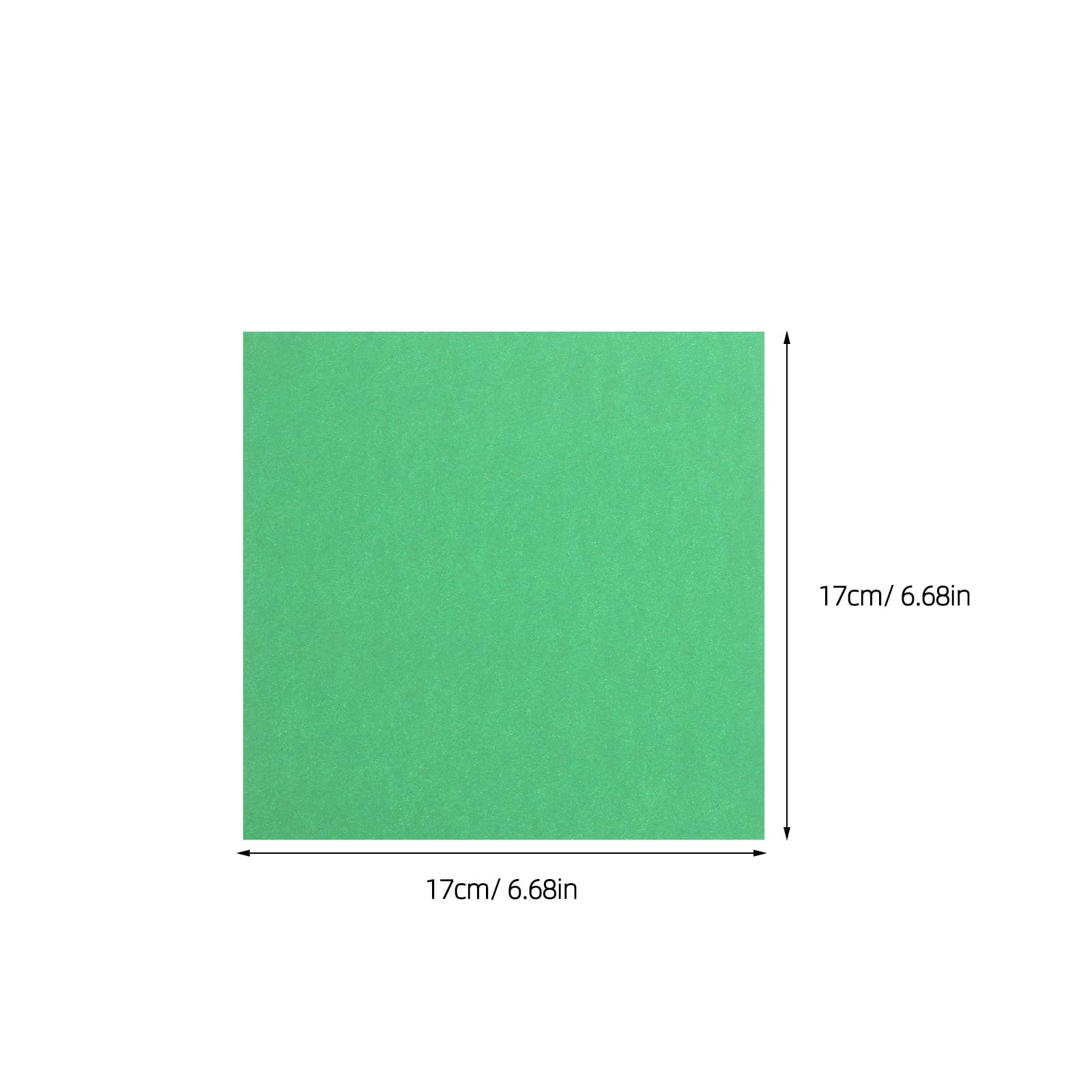 300 Unidades Papel de Origami Rigidez Mezcla de 10 Colores 17x17 Cm Papel para Manualidades y Doble Cara Adecuado para Demostraciones Educativas y Infantiles