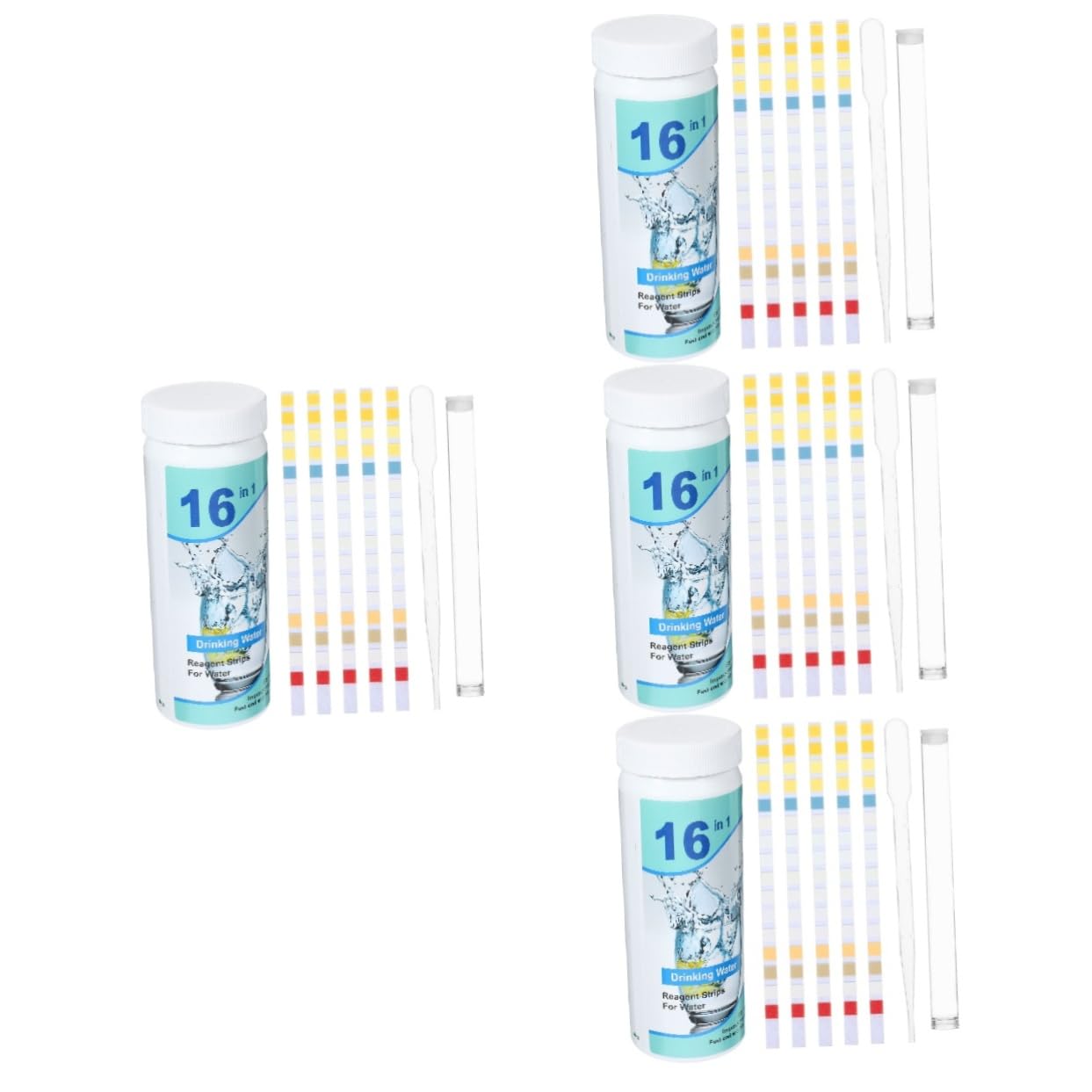 Mobestech 400pièces Bandes De Test De Qualité De Eau Pour Eau Potable Test Strips Fiables Pour Vérification Et Potable