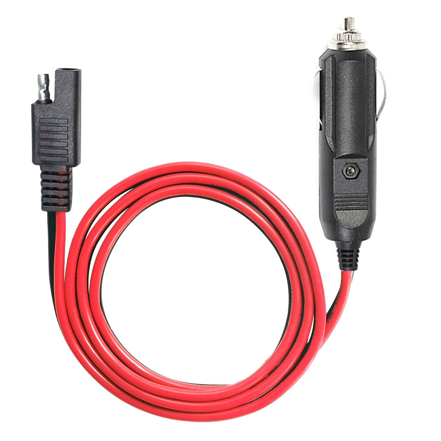 cigarette lighter plug to sae connector Amazon.com: OUQYLG SAE to Car Cigarette Lighter Plug,14AWG Cable 12V  Cigarette Lighter to SAE Quick Release Adapter Extension Charging Cable  with Fuse and LED Light (2.6FT) : Automotive