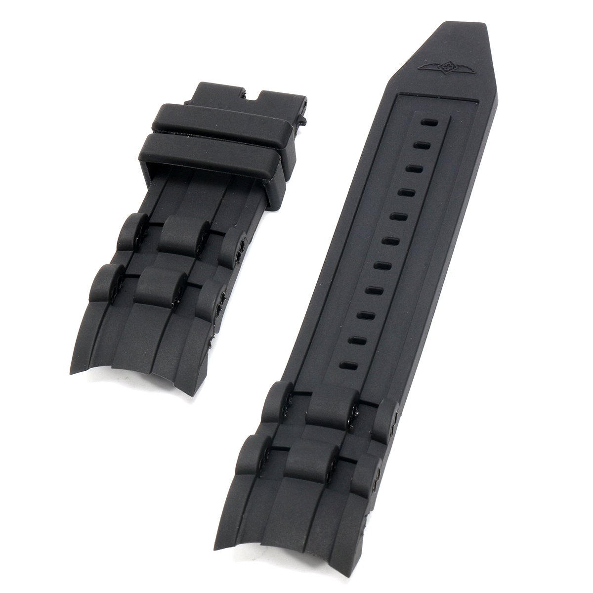 Zapasowy pasek do zegarka Invicta Pro Diver 220 mm, 26 mm, czarny, kauczukowy