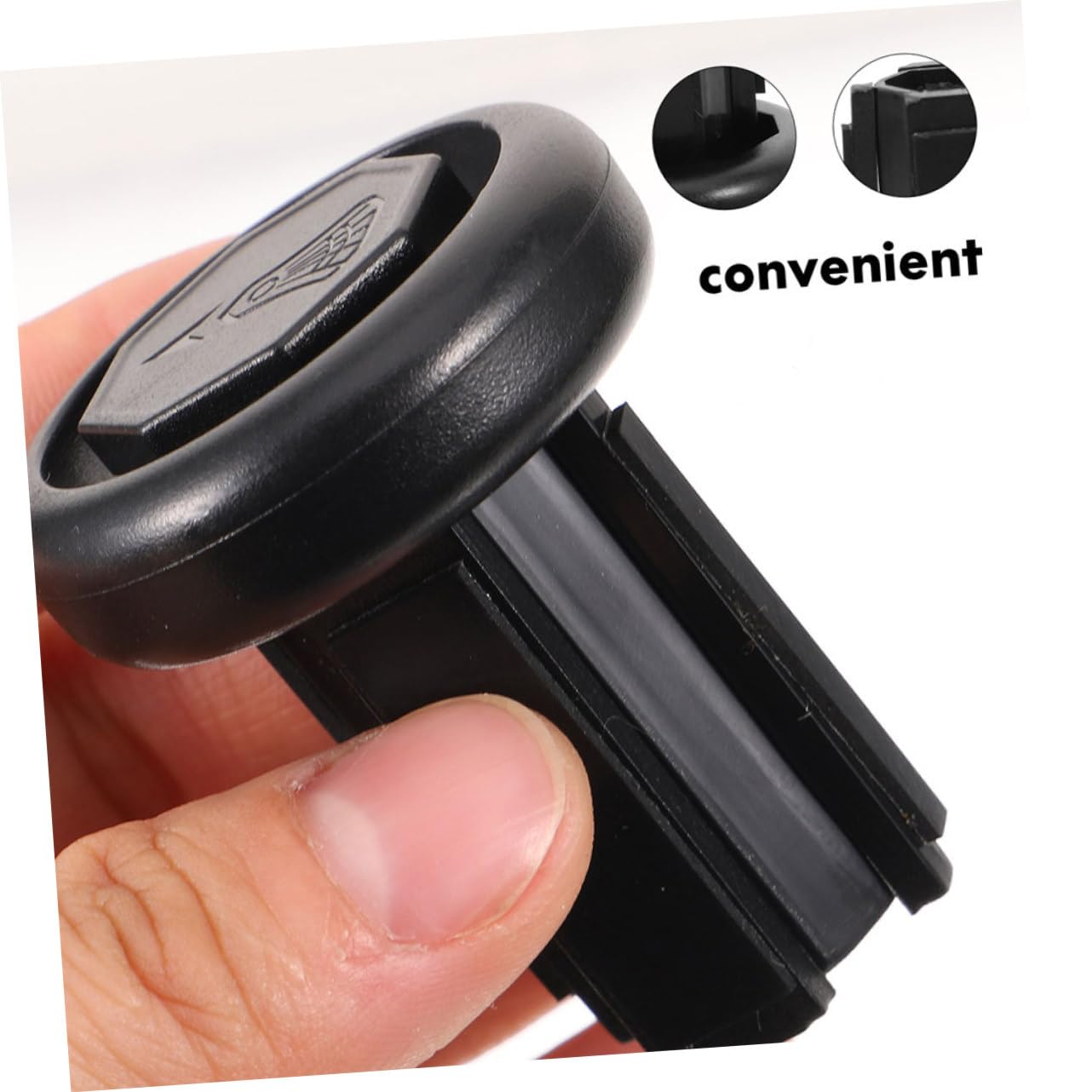 COOLHIYA 2pcs Hockey Stick End Cap Hockey Stick End Cover Hockey Accessories Protects Stick End Abs Material Easy Install