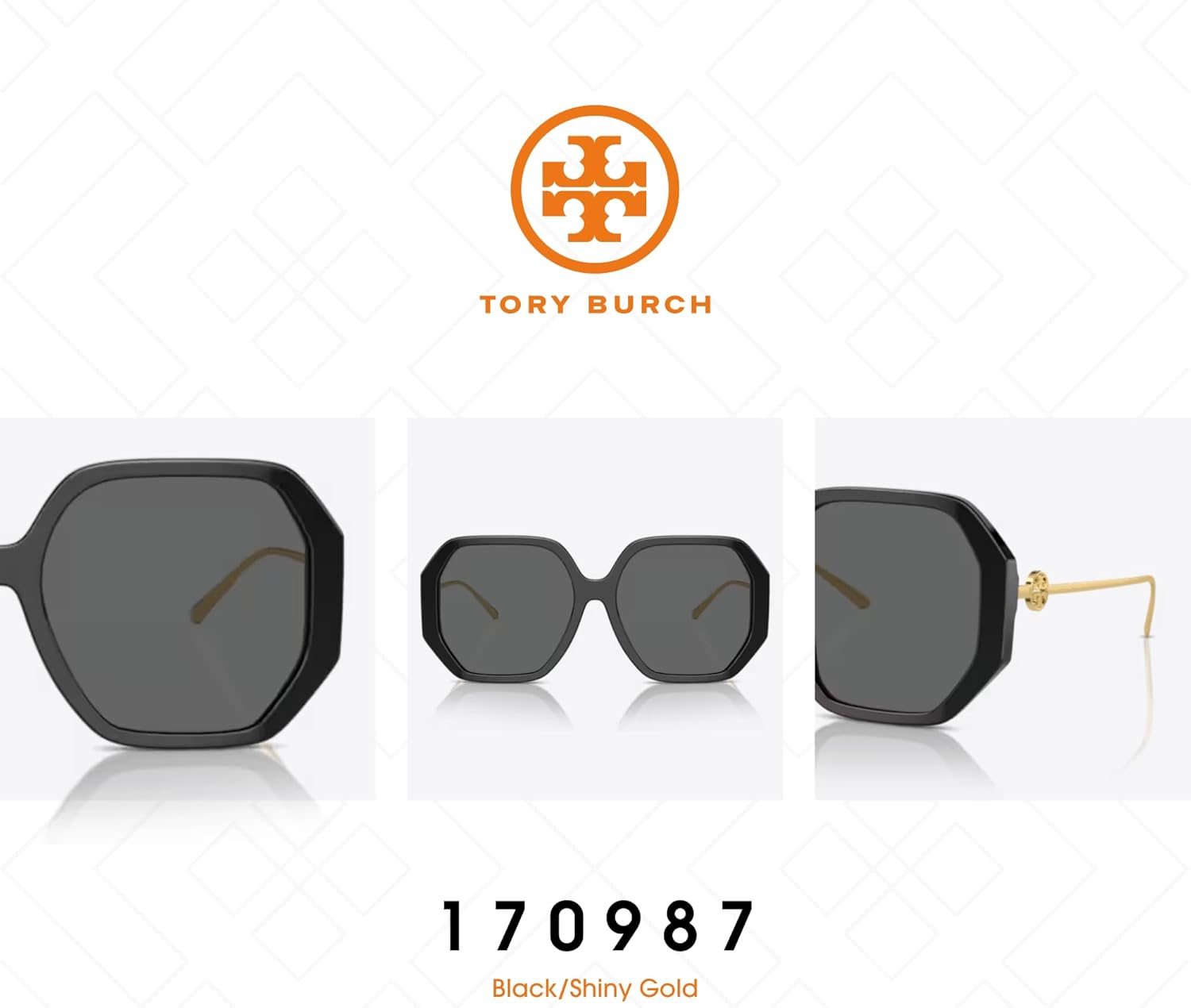 Tory Burch TY7204D Low bridge Fit Irregular Sunglasses for Women +BUNDLE with ACCESSORY EYEWEAR KIT - Image 5