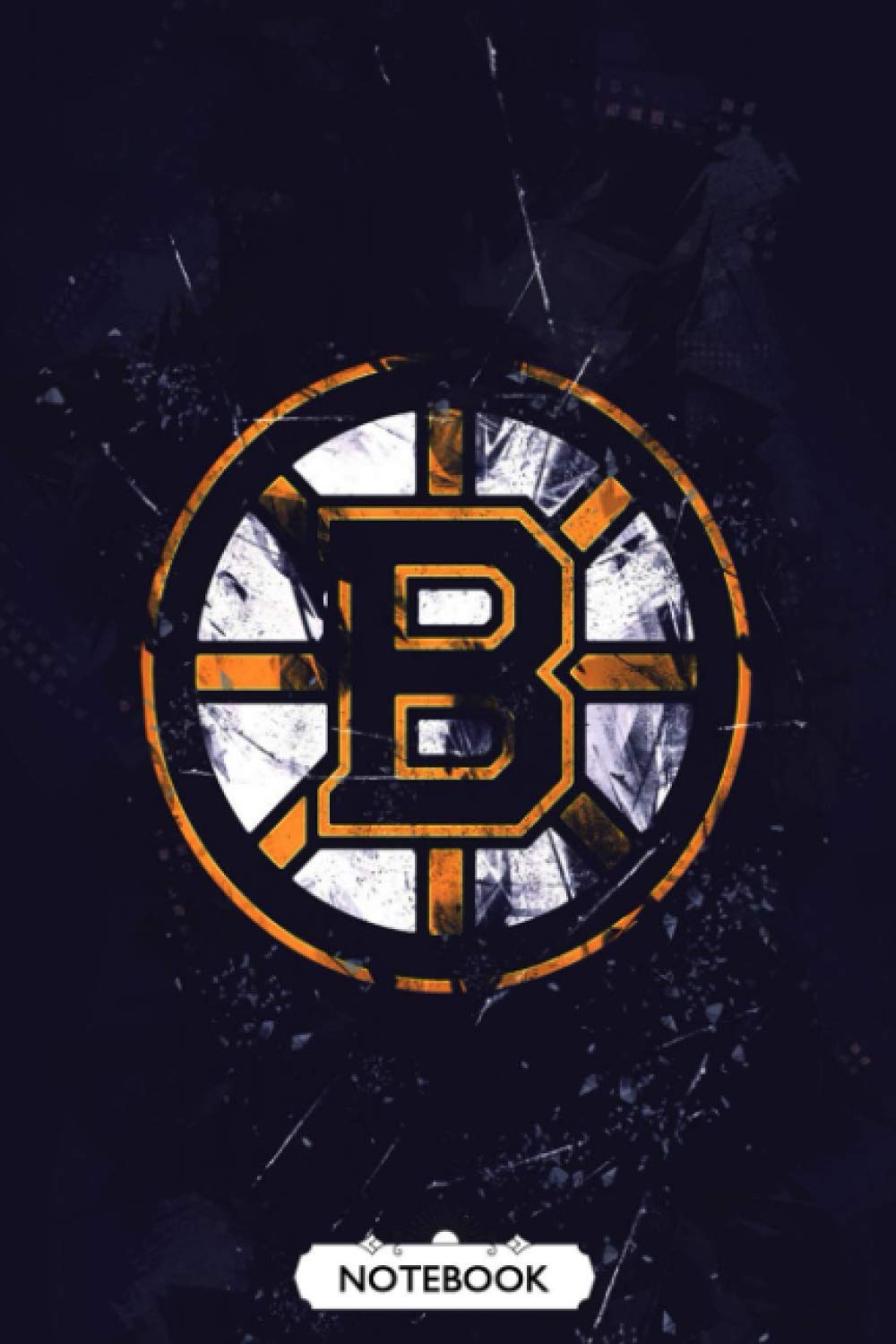 NHL Notebook : Boston Bruins Lined Notebook Journal Blank Ruled Writing Journal