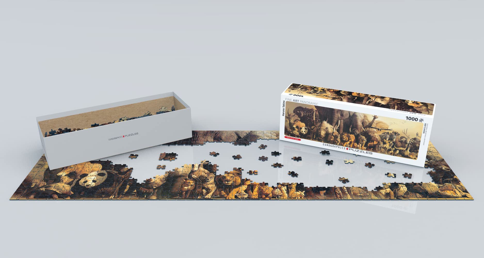 Amazon.com: Fine Art Panoramic Noah's Ark 1000 Pieces