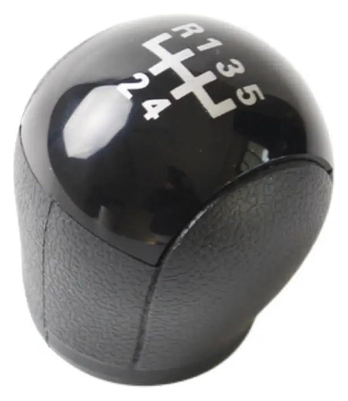 TRASH BIN Car Gear Shift Knob for Transit for Van MK7 2006-2013 5 6 Speed Manual Gear Stick Shift Knob Lever Gaiter Leather Boot Cover(5 Speed)