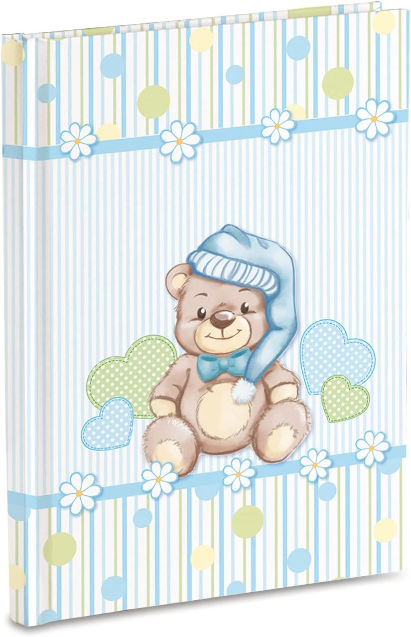 Mareli Baby Memories Diary, 17 x 24 cm, Sky Blue