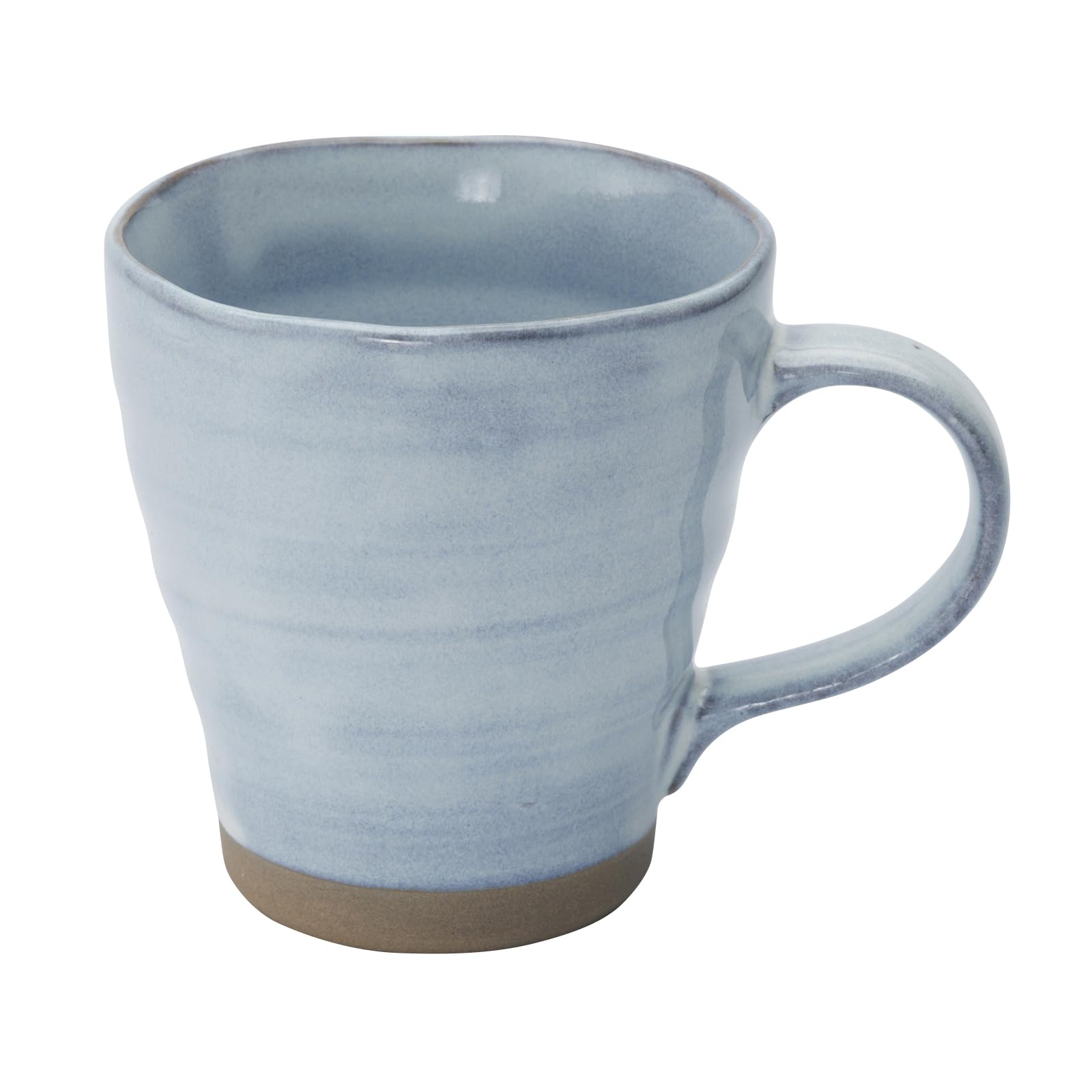 Ichikyu Mino Ware 133-61824 Mug, Cup, Approx. 10.1 fl oz (300 ml), Microwave and Dishwasher Safe, Kinyo, Light Blue, Made in Japan : Home & Kitchen