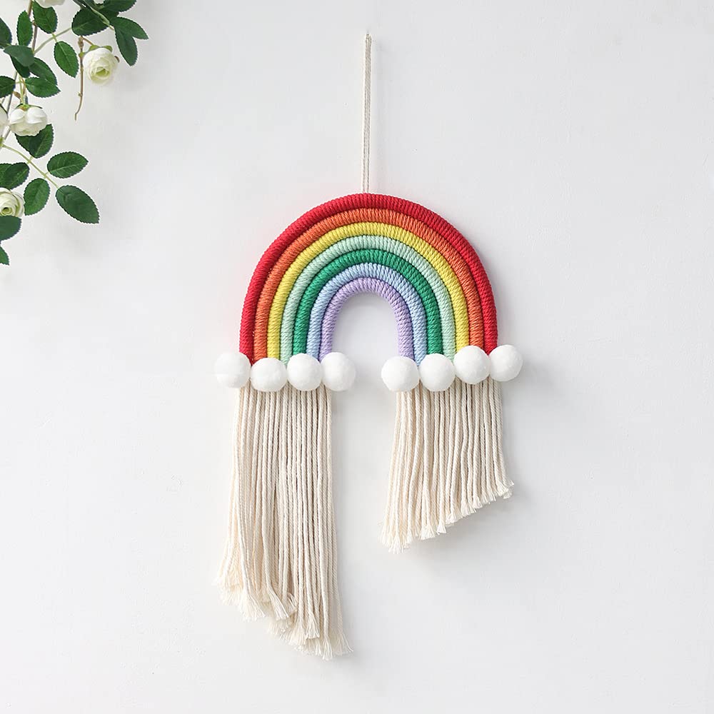 Tiardey Bohemian rainbow charm for Cars Baby Nursery, Children’s Bedroom & Home Decor - Red rainbow - Image 2