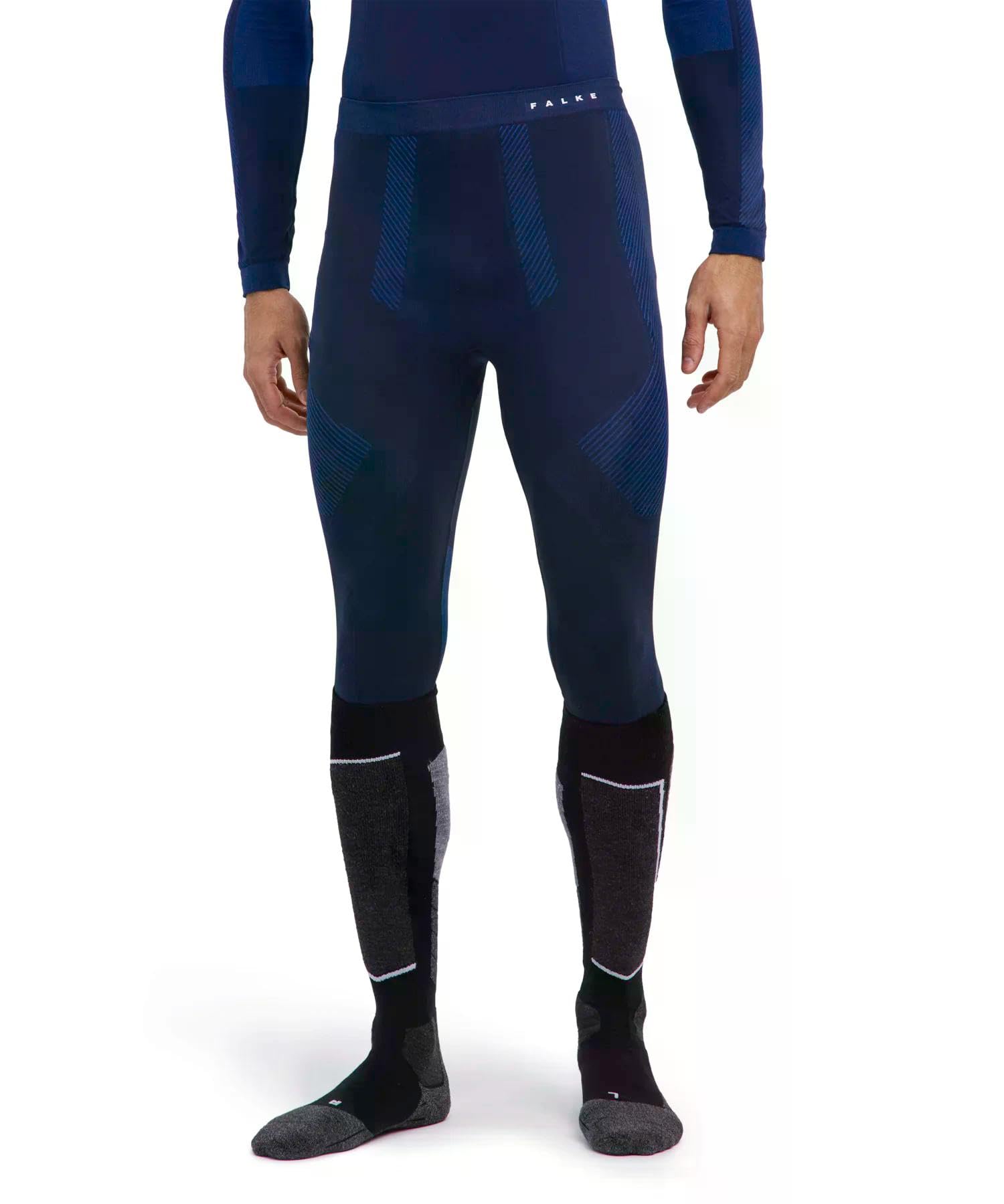 FALKE Uomo Warm 3/4 Calzamaglia Sportiva Tecnica per Temperature da miti a Fredde Caldo Intimo Tecnico Traspiranti Asciugatura Rapida sostenibili Filo Funzionale 1 Pezzo | per temperature da medie a fredde