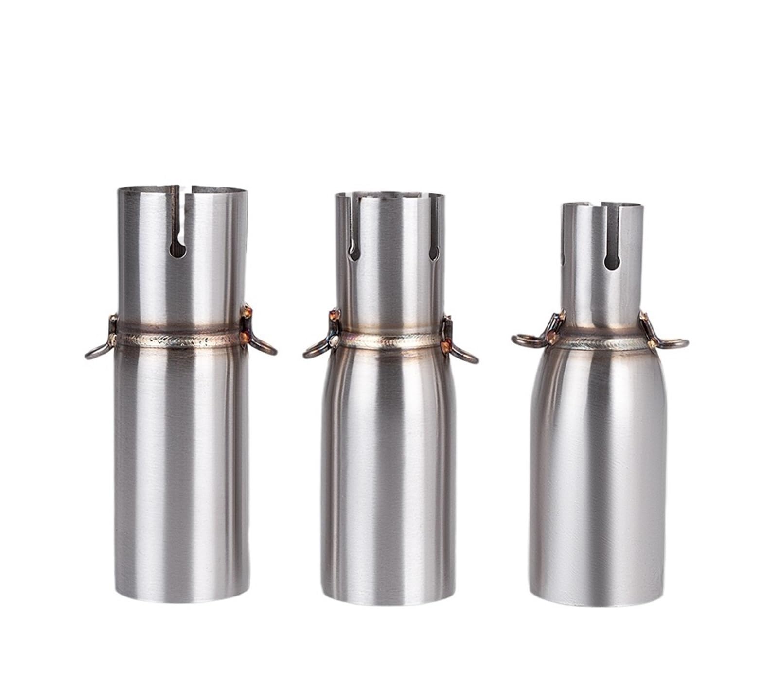 Silenziatore tubi scarico Tubo Di Scarico Modificato Per Moto, Adatto Per Adattatore Da 28-45 Mm, Tubo Di Collegamento Centrale Da 51 Mm, Marmitte Di Scarico Per Moto.