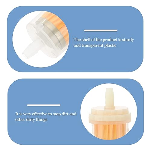 Miniatura 8 de Minkissy 10pcs Microdermabrasion Filtros de Microdermabrasión al vacío Tubo de filtro Microdermabrasion Piezas (como se muestra)