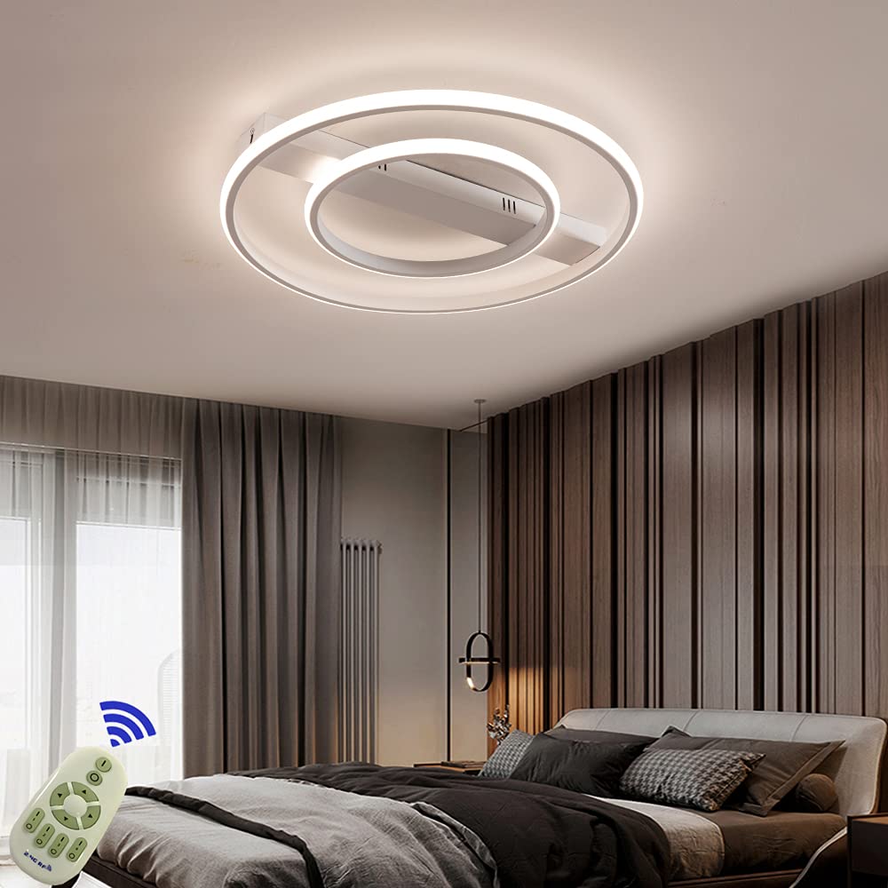 Plafoniera LED Rotonda Da 32 W, Moderna Lampada Da Soffitto Per Corridoio, Camera Da Letto, Bagno, Cucina, Soggiorno, Bianco Freddo 6500 K, Lunga 27 C | Leroy Merlin - Foto 7