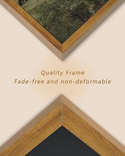 Miniatura 6 de ARPEOTCY Lienzo enmarcado vintage, 8 x 10 pulgadas, impermeable, para sala de estar