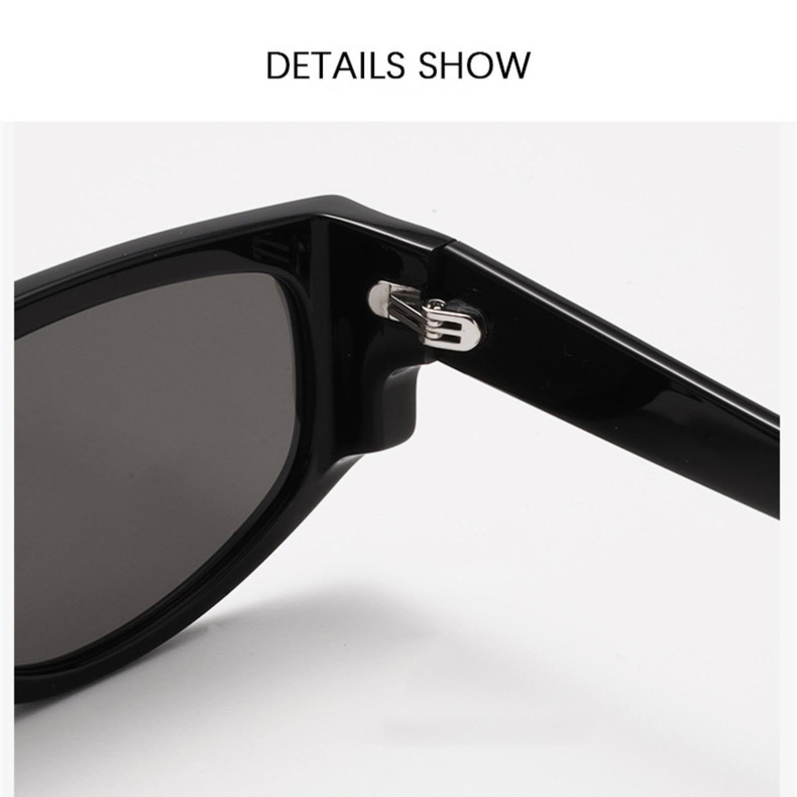 Occhiali da sole Cat Eye da donna in acetato, da uomo, UV400