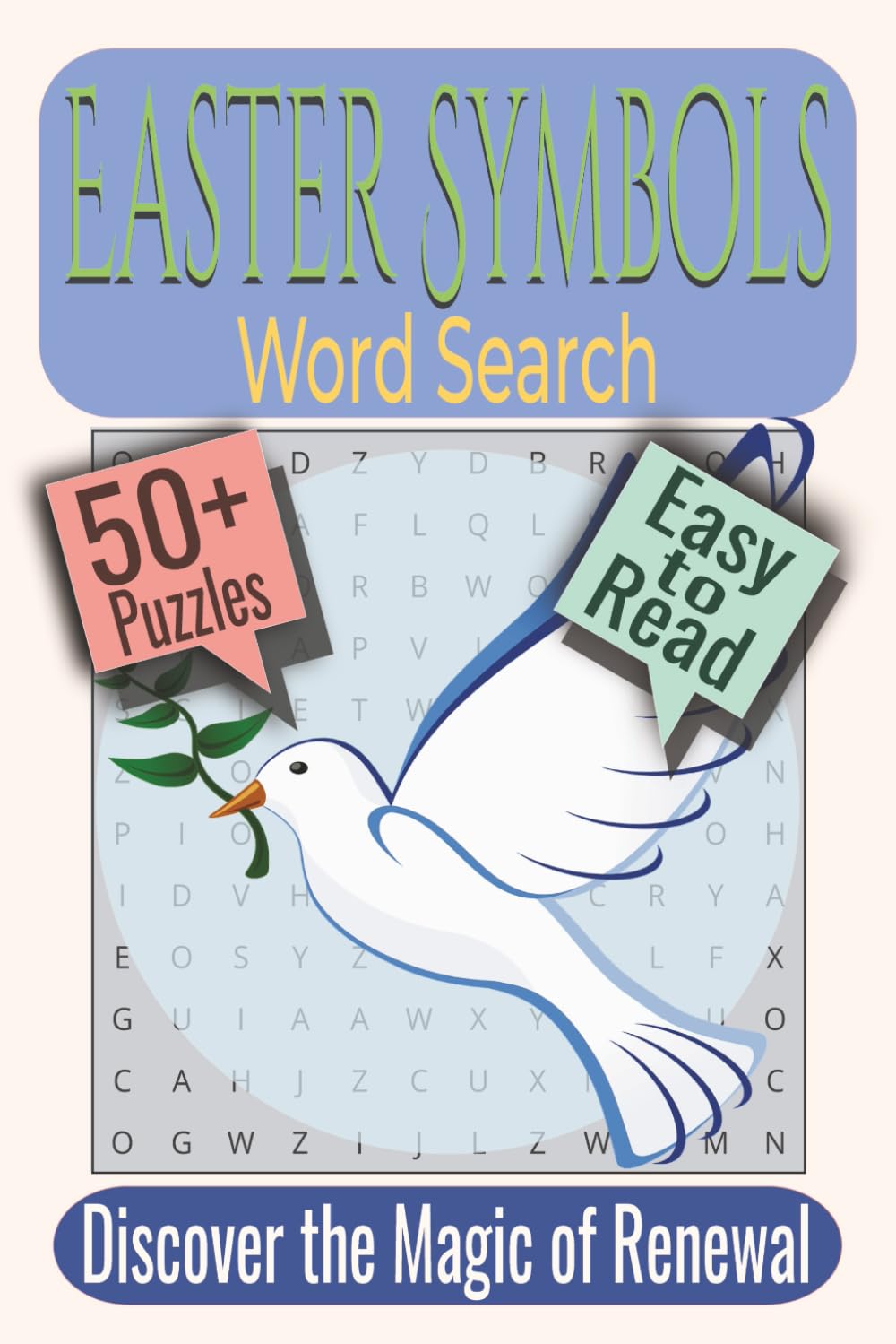 Easter Symbols Word Search Puzzle Book: Puzzles featuring Sacred Symbols, Spring Renewal, Faith Imagery