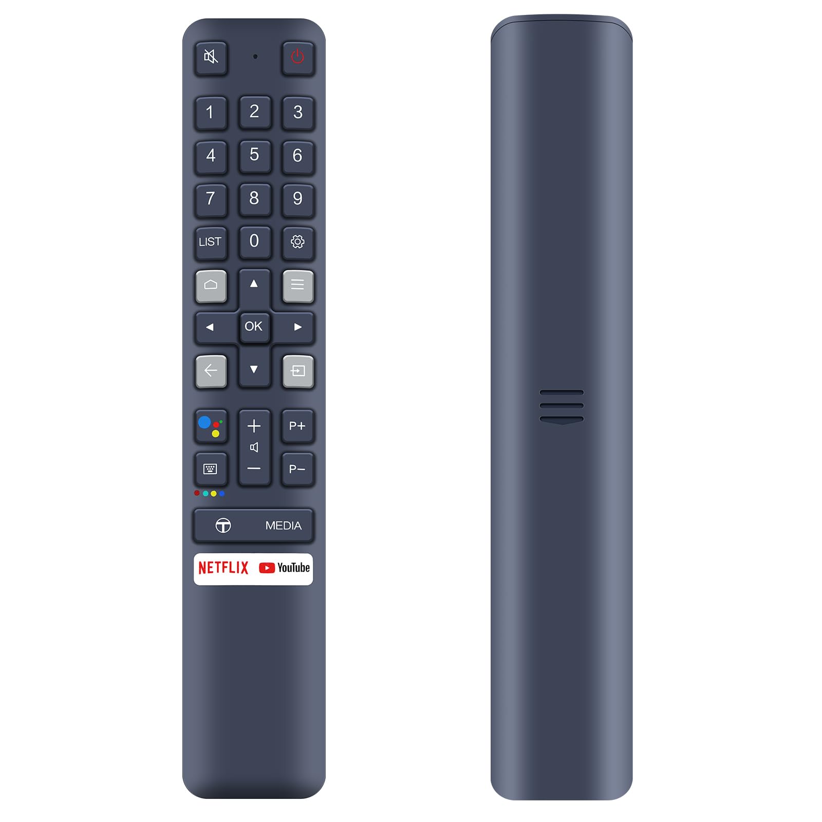 TCNOUMT New RC901V FMR1 Remote Control fit for TCL iFFALCON LCD LED TV 32A323 32S330 40S330 40A325 43P618 43P725 49P30FS 55P618 55P725 65C828 (No Voice Function)