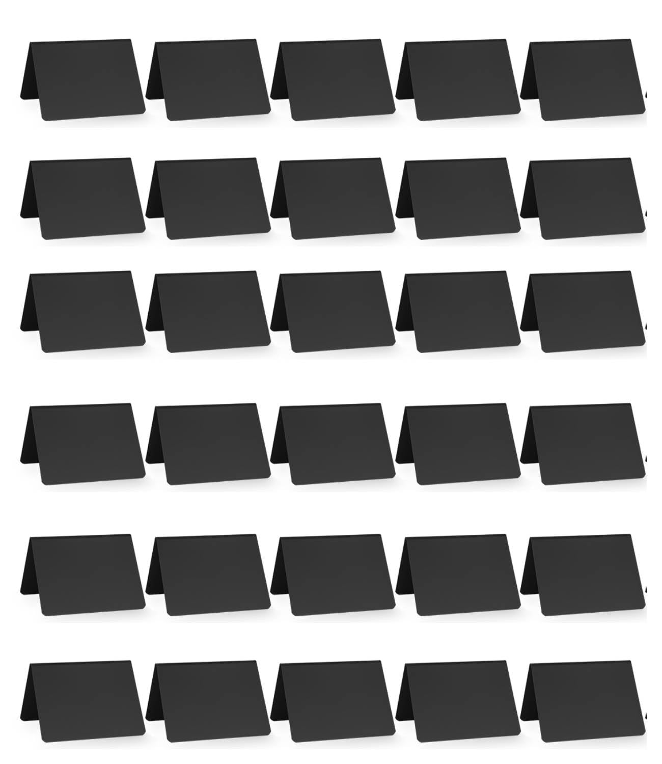 30 pizarras de 100 x 75 mm para escribir en minipizarras para escribir para fiestas y restaurantes