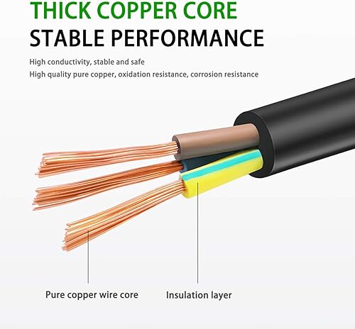 Miniatura 5 de Cable de alimentación de 6 pies para olla instantánea Duo Mini, Duo Plus Mini, DUO60, Duo Plus60, DUO50, Smart 60 Bluetooth, Ultra 6 60 y otras,