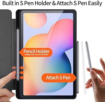 ProElite Smart Flip case Cover for Samsung Galaxy Tab S6 Lite 10.4