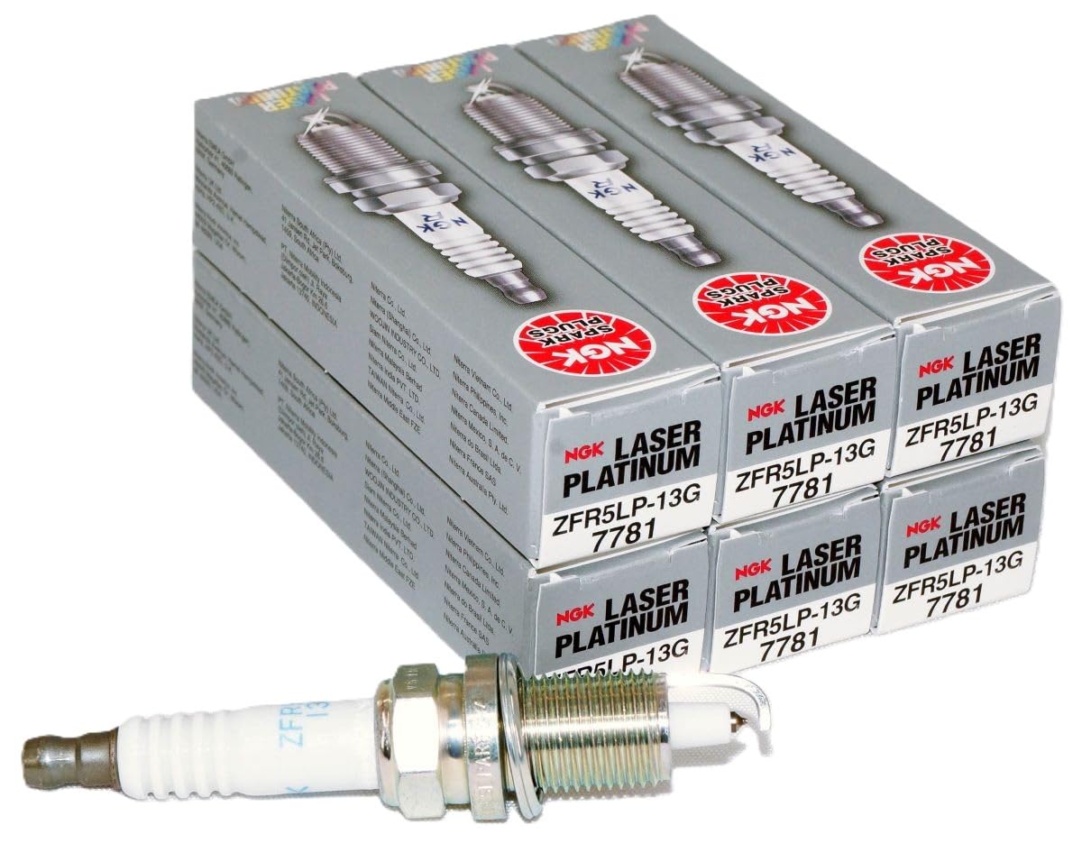 Amazon.com: NGK Spark Plug ZFR5LP-13G 7781 Pack of 6 : Automotive