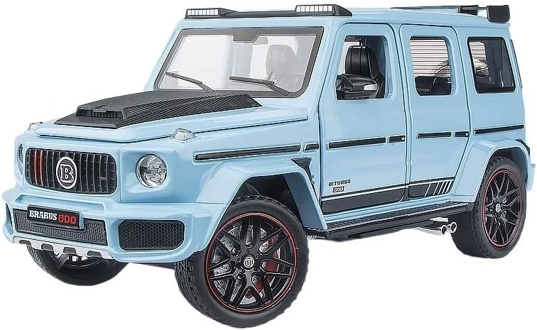 対象: 1:24 スケール Brabus G800 合金自動車モデル ダイカスト自動車 音響光学自動車