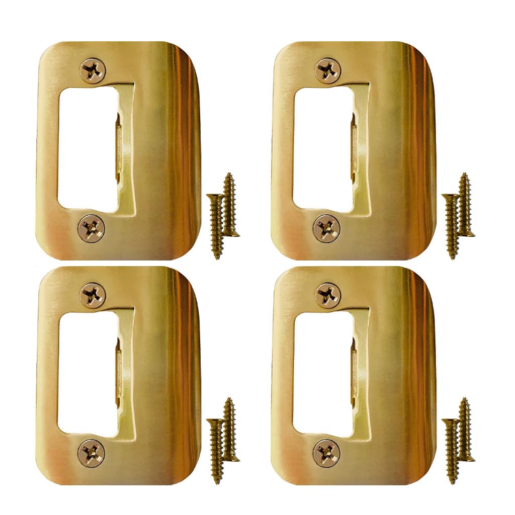 その他 adam nickey/slider,mat zo/lucky strike Gator Door Strike Plate with Screws, – 2-1/4