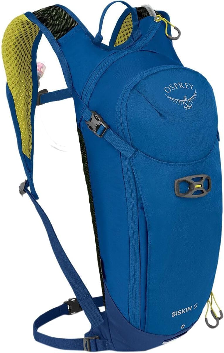 Siskin 8L Men's Biking Backpack with Hydraulics Reservoir, Postal Blue