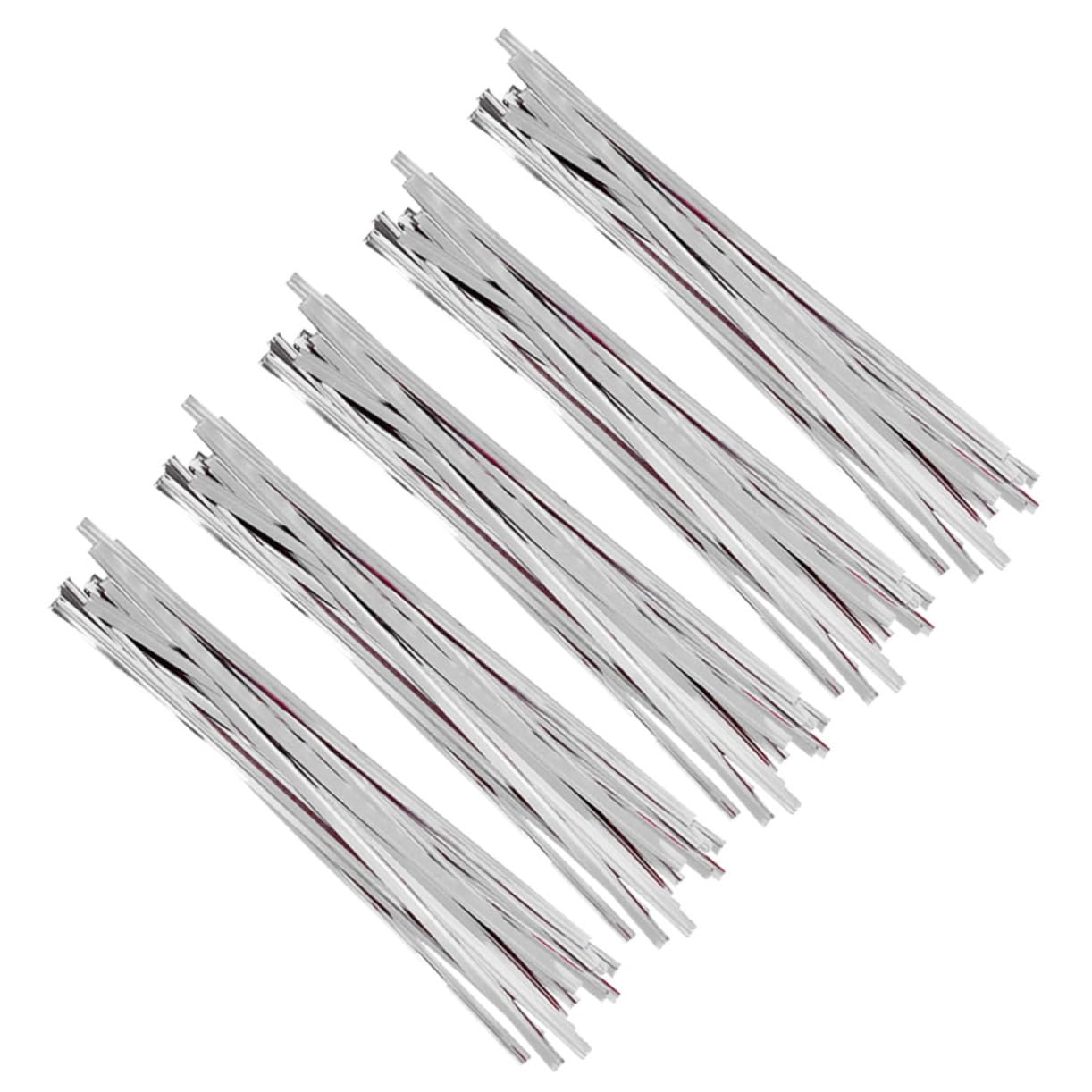 ibasenice 800pcs Tie Ribbon Sealing Ties Closure Packing Ribbon Metal for Baking Food Candy Bag