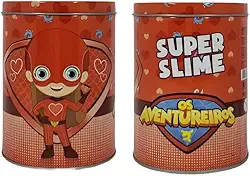 LATÃO SLIME AVENTUREIROS - VERMELHO - GI - GELASTICA
